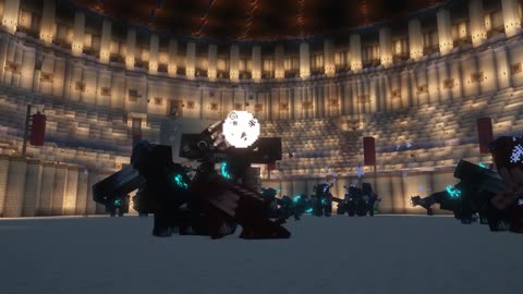 I Built the ROMAN COLOSSEUM in Minecraft HARDCORE 🏛️🔥