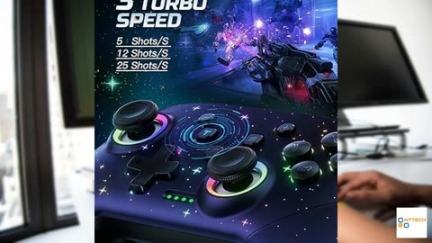 Switch Controller, LED Star Wireless Pro Controller