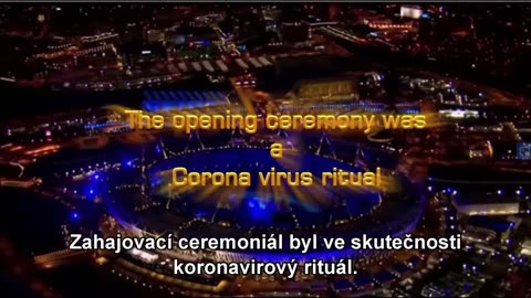 Koronavirový rituál na zahajeni olympijských her v Londýně