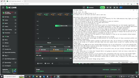 Using crash predictor for daily profits