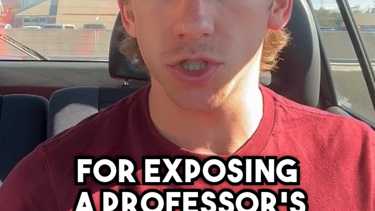 Student suspended for exposing anti-white professor