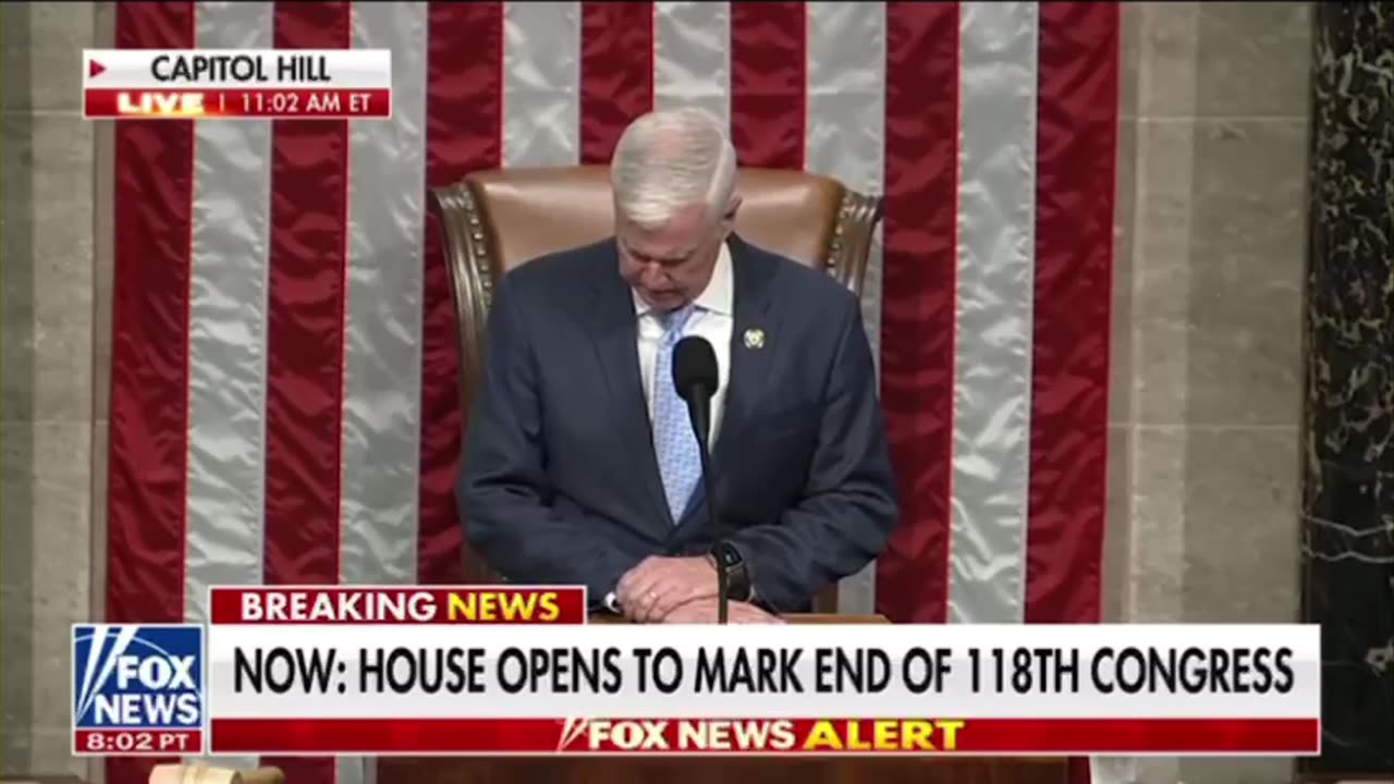 House opens and Adjourns the 118th Congress