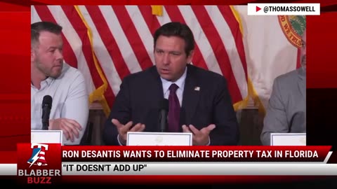 Ron DeSantis Wants To Eliminate Property Tax In Florida