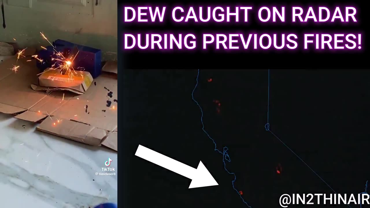 1-10 LA Fires Full Breakdown: filming strange things for 3 days--Arson, DEWs in sky-CA fire history