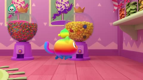 Learn Colors with Balloon and more! _ Colors _ Songs for Kids _ Pinkfong Hogi