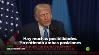 Trump dice que entiende la posición de Rusia en el conflicto ucraniano