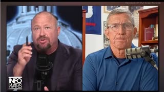ALEX JONES>CIA WORKING W/ DEMOS TO LAUNCH A VIOLENT COUP AGAINST TRUMP & AMERICAN PEOPLE - GUEST GEN MIKE FLYNN - 30 mins.