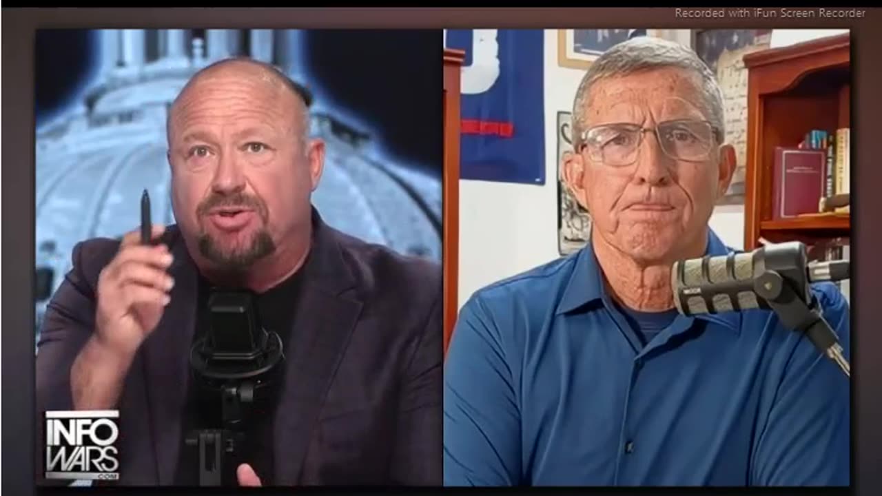 ALEX JONES>CIA WORKING W/ DEMOS TO LAUNCH A VIOLENT COUP AGAINST TRUMP & AMERICAN PEOPLE - GUEST GEN MIKE FLYNN - 30 mins.