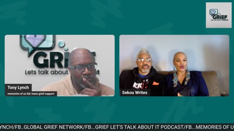 GRIEF LET'S TALK ABOUT IT PODCAST/ FEE KING SEKOU WRITES