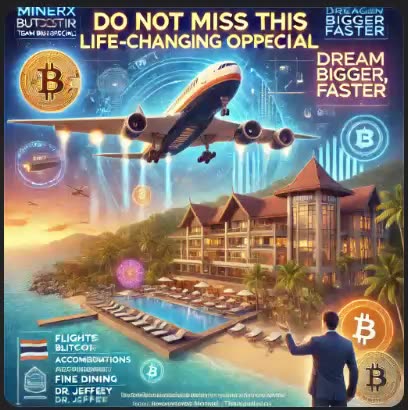 MINERX MINER X - ALL EXPENSES PAID FOR BUSINESS TRIP TO PHUKET, THAILAND (006) TOP TEAM ROB BUSER