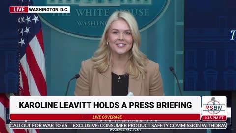 FULL REPLAY: Karoline Leavitt Holds a Press Briefing - 01/15/26