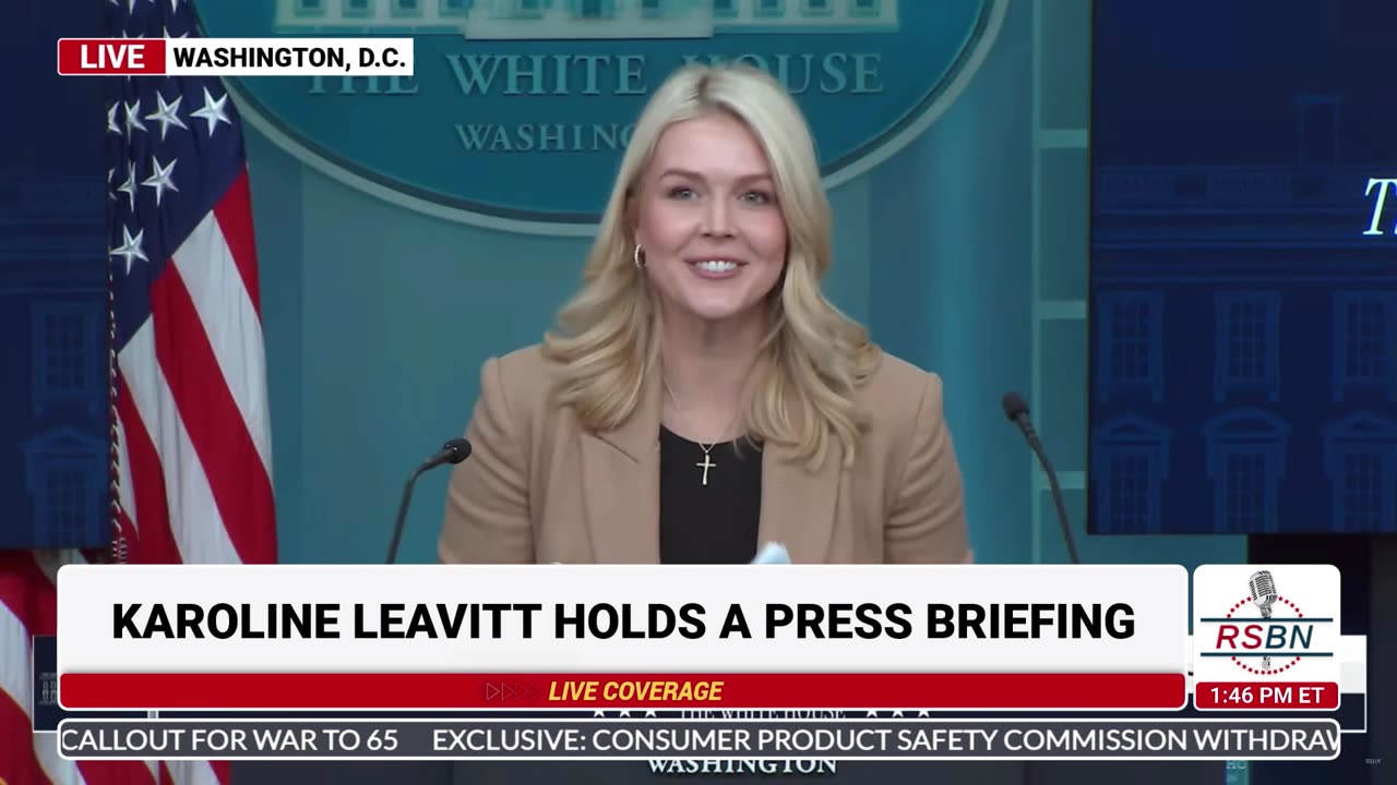 FULL REPLAY: Karoline Leavitt Holds a Press Briefing - 01/15/26