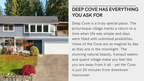 Deep Cove Property For Sale - www.deepcovedarcy.com