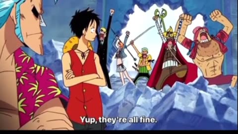 Only Luffy is allowed to kill his mates. 😂