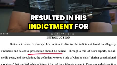 Comey’s Revenge Defense FALLS APART