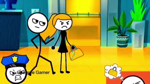 🔥Stickman Thief Heist Puzzle Game | Ultimate Brain Challenge & Funny Gameplay | Chegree Gamer