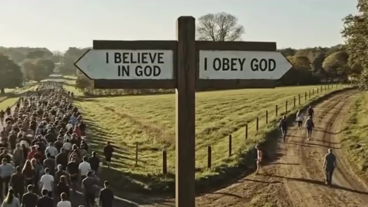 Believing vs following