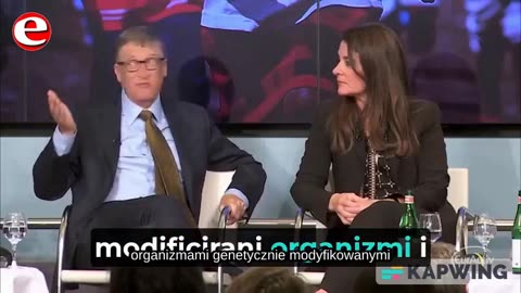 Bill Gates: „Bierzemy genetycznie zmodyfikowane organizmy i wstrzykujemy je w ręce małych dzieci”. „Wstrzykujemy je bezpośrednio do żyły”.