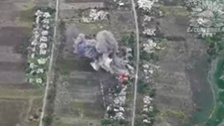 Aviation with AASM-250 HAMMER bombs completely destroys the enemy UAV