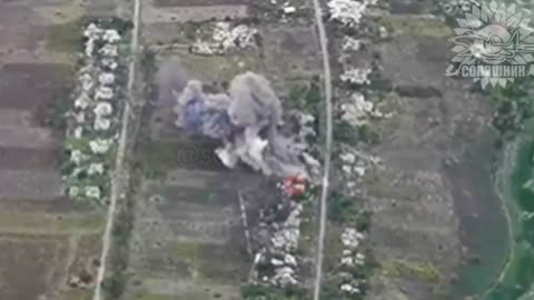 Aviation with AASM-250 HAMMER bombs completely destroys the enemy UAV