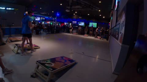 9.8.25 Rix bar n grill, TCL cornhole A/B league week 1 - Match 4