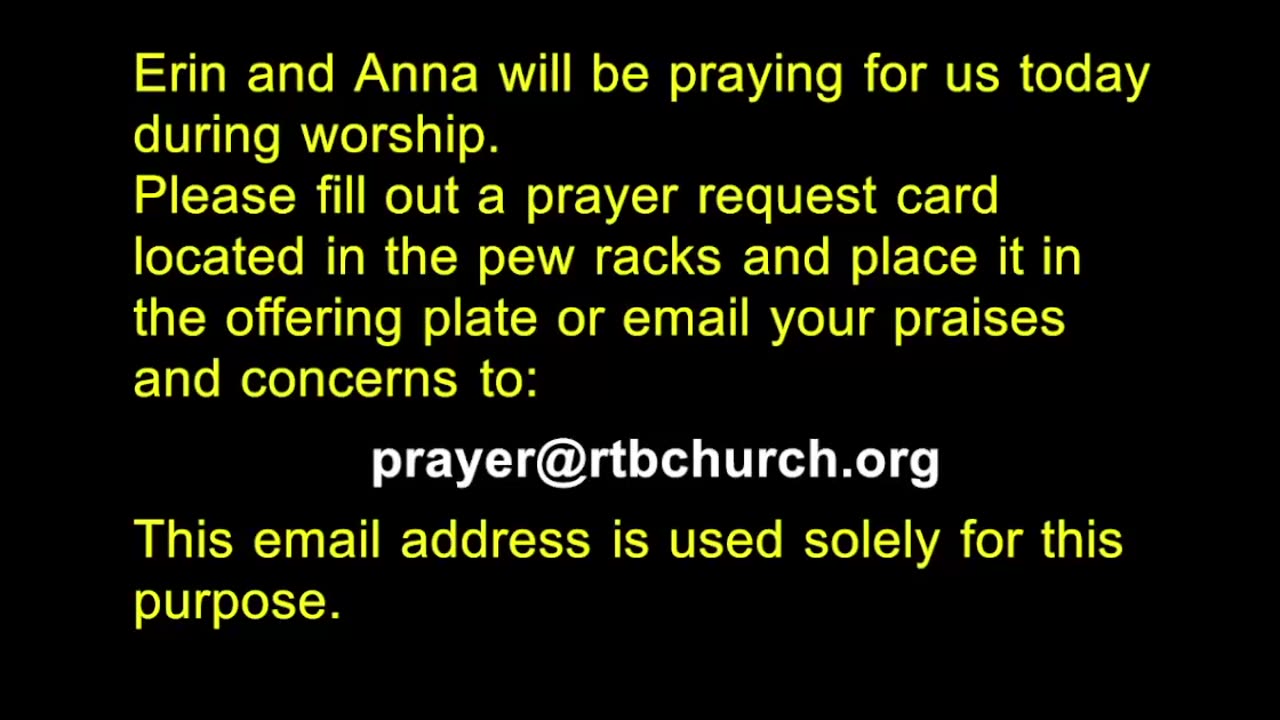 Worship Service 11/2/2025