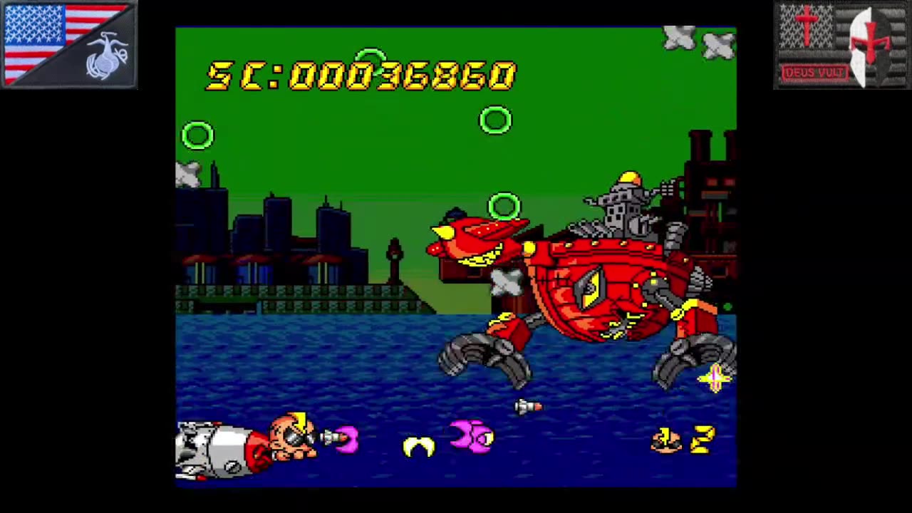 Air Zonk (TurboGrafx-16 - 1992) [NA Version of "PC電人"]