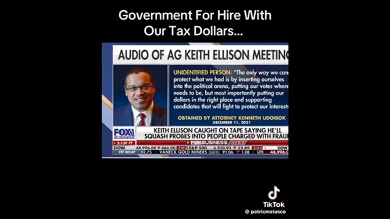 AG Keith Ellison audio leak ..
