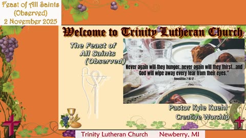 The Feast of All Saints | Luther's Small Catechism – The Nature of Holy Communion