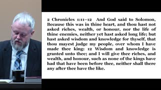Sunday PM - 10/12/2025 - Ask for Wisdom: 2 Chronicles 1’s Divine Invitation