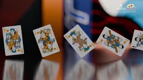Mumbai Indians Playing Cards Twin Pack | Official Parksons Cartamundi Special Edition