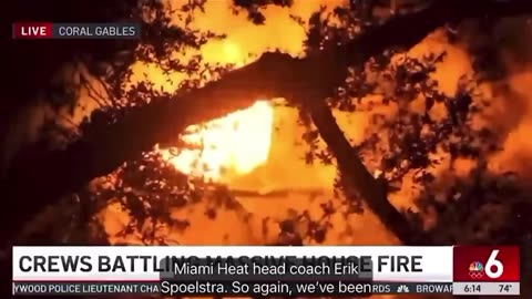 Miami Heat Coach Erik Spoelstra's Home DESTROYED in Massive Early Morning Fire – No Injuries!