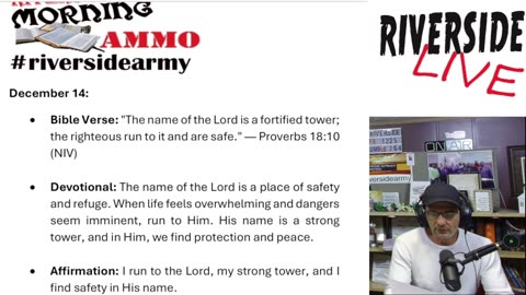 Riverside Morning Ammo Daily Devotional 12.14.25