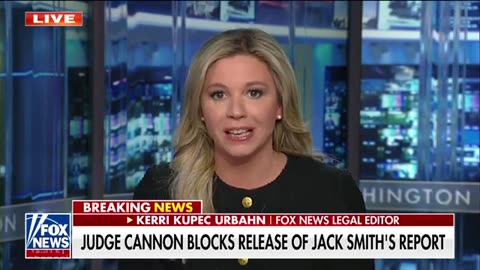 'GREAT NEWS': Trump reacts to judge blocking release of Jack Smith's final report