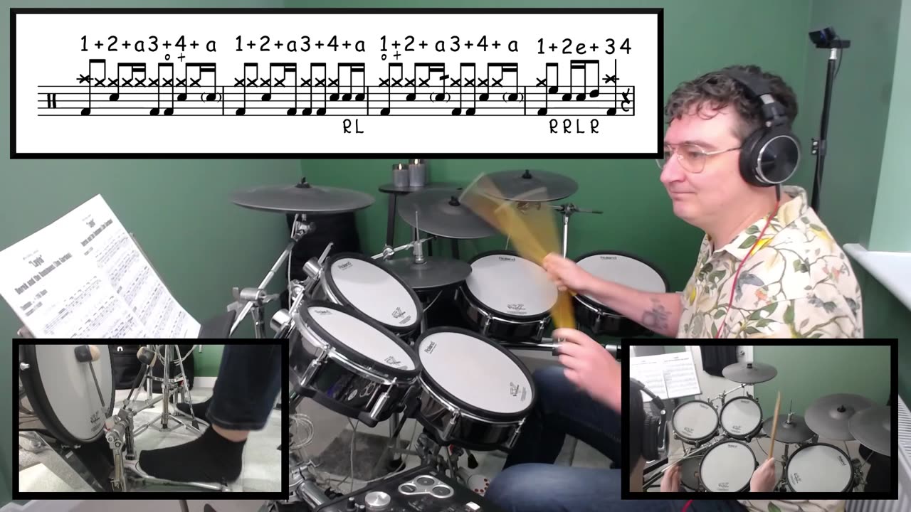 ★ Layla (Derek And The Dominoes) ★ Free Video Drum SHORT | How To Play SONG (Jim Gordon)