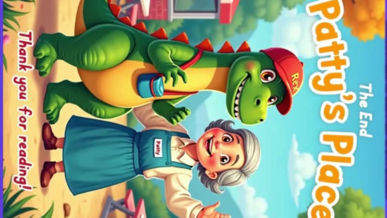 Rex's really rad hamburger Audio Story Book for kids