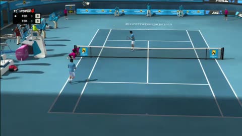 Top Spin 4 Online #35 Federer vs Agassi