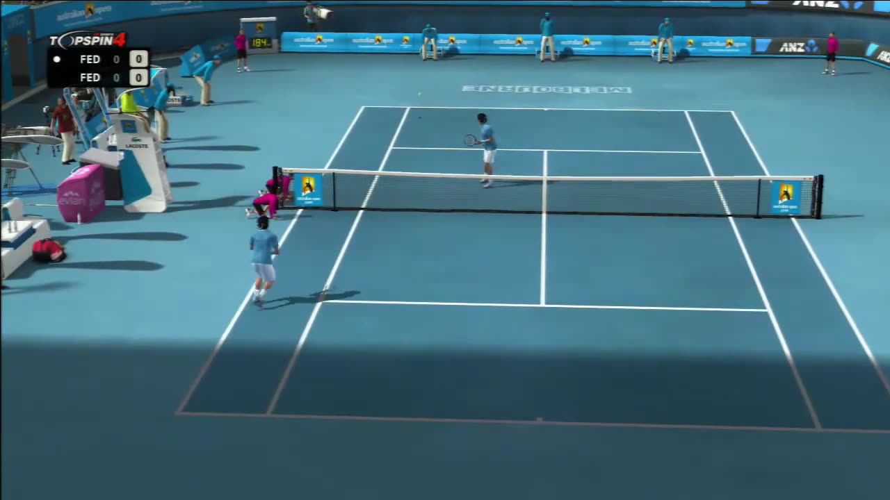 Top Spin 4 Online #35 Federer vs Agassi