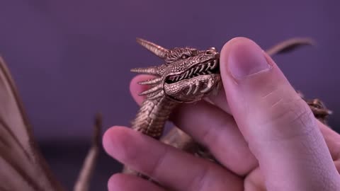 Hiya Toys Godzilla Vs King Ghidorah 1991 Exquisite Basic Series King Ghidorah