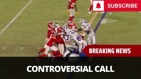 The Controversial Play In Bills-Chiefs Game