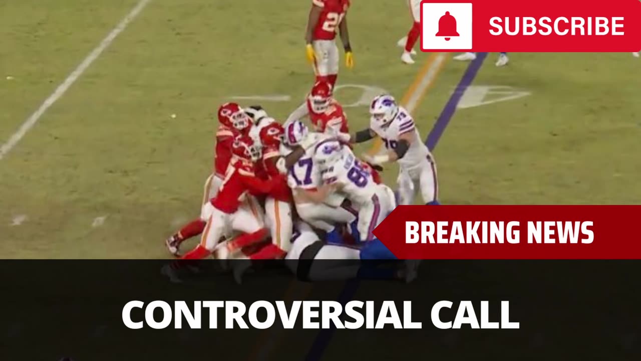 The Controversial Play In Bills-Chiefs Game