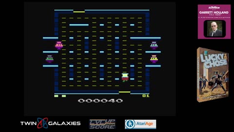 Atari 2600 EMU - Lucky Chase - Demo Challenge - Game XBX - 24,060