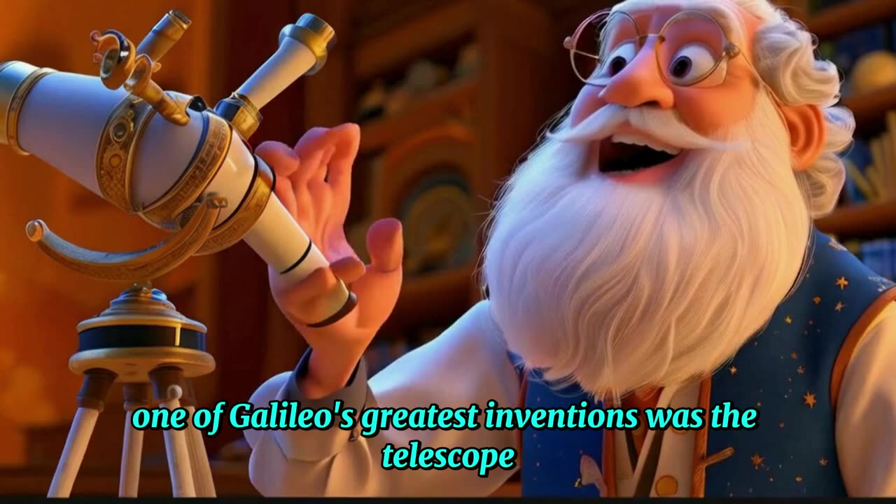 "Galileo Galilei: The Man Who Discovered the Stars!"