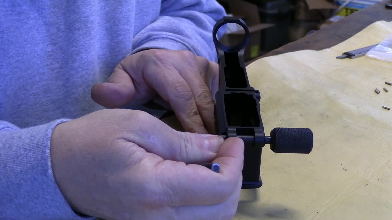 #5 installing front take down pin