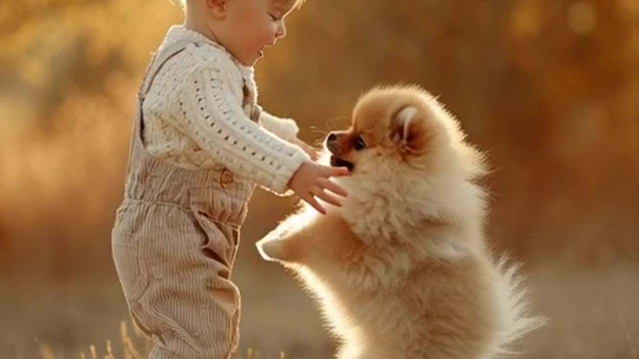 The video is made with AI, it may be artificial