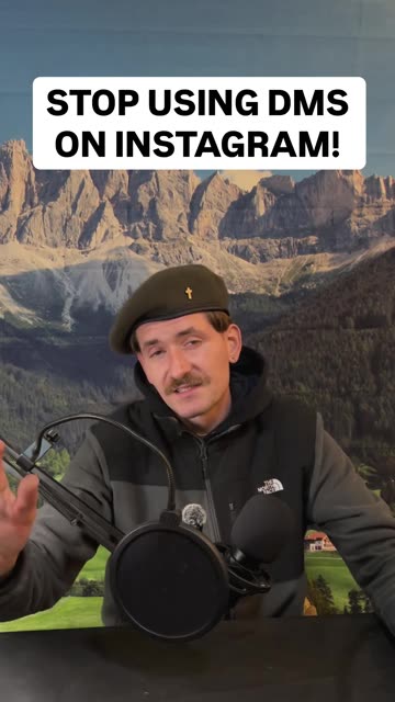 STOP USING DMS ON INSTAGRAM