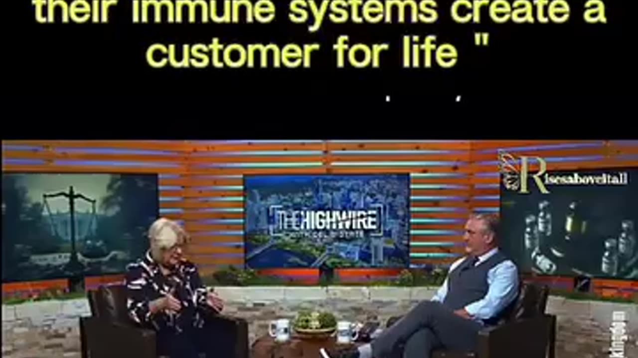 "Vaccinating children & breaking their immune systems " create a customer for life