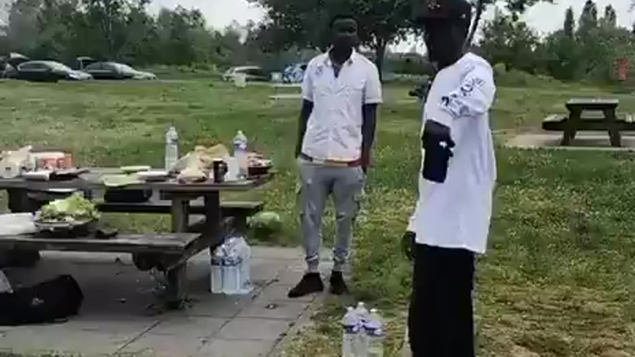 These migrant men cannot wait to cross the Channel!