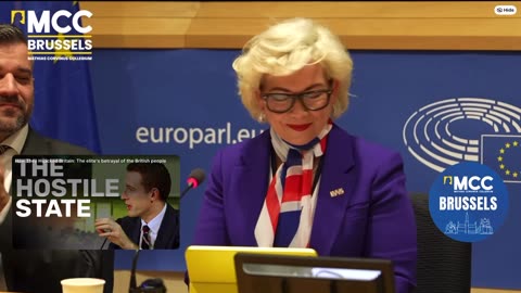 11/6/25 Posie Parker speaks at the EU Parliament to those who are silent on transgenderism