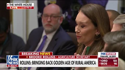 America - Agriculture Secretary Brooke Rollins on SNAP “So much rampant fraud....